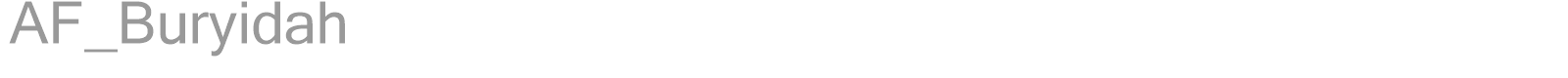 AF_Buryidah font preview
